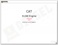 Diagnostic Software Cat 3126E Engine SENR9638-00(HEP) Electrical Citruit Diagram PDF