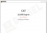Diagnostic Software Cat 3126B Engine BKD,1AJ,8YL,7AS Electrical Circuit Diagram PDF
