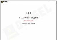 Diagnostic Software Cat 3100 HEUI Engine 8WL, 1 WM 4ES, 2CW Electrical Circuit Diagram PDF