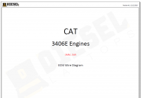 Diagnostic Software Cat 3406E Engines 1MM, 2WS ECM Wire Diagram PDF