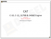 Diagnostic Software Cat C-10, C-12, 3176B & 3406E Engine Electrical Circuit Diagram PDF