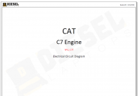 Diagnostic Software Cat C7 Engine YPG, C7T Electrical Circuit Diagram PDF