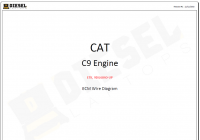 Diagnostic Software Cat C9 Engine ETK, 9DG6040-UP ECM Wire Diagram PDF