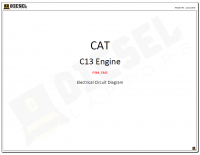 Diagnostic Software Cat C13 Engine PRM,EMS Electrical Circuit Diagram PDF