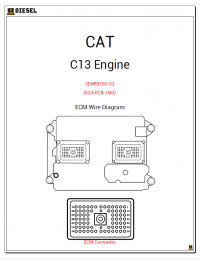 Diagnostic Software Cat C13 Engine ECM Wire Diagram PDF