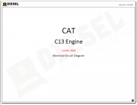 Diagnostic Software Cat C13 Engine LEE841-9699 Electrical Circuit Diagram PDF