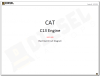 Diagnostic Software Cat C13 Engine LEE1-840 Electrical Circuit Diagram PDF