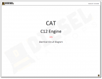 Diagnostic Software Cat C12 Engine 1YN Electrical Circuit Diagram PDF