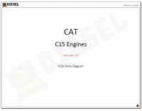 Diagnostic Software Cat C15 Engine EGH, 6NZ, 7CZ ECM Wire Diagram PDF