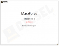 Diagnostic Software Maxxforce 7 (2007-2009) Electrical Circuit Diagram PDF