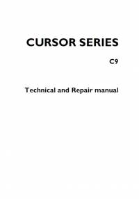 repair manual Iveco Engines Cursor Series C9 Technical & Repair Manual PDF