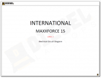 Diagnostic Software International Maxxforce 15 (2011-) Electrical Circuit Diagram PDF