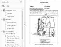 repair manual Hyster Forklifts J25-35B, J30BS PDF Manual