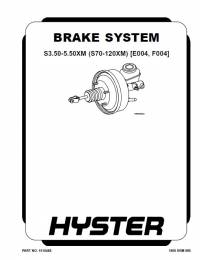 repair manual Hyster Forklifts S70XM-120XM (E004, F004) PDF Manual
