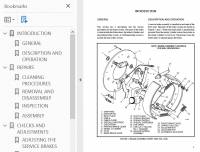 repair manual Hyster Forklifts S30-50E, S60ES PDF Manual