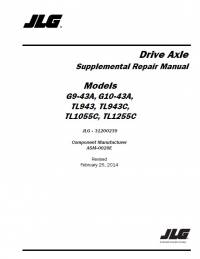 repair manual JLG Drive Axle G9-43A, G10-43A, TL943, TL943C, TL1055C, TL1255C Repair Manual PDF