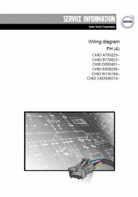repair manual Volvo Trucks FH(4) Wiring Diagram 2016 PDF