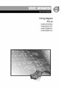 repair manual Volvo Trucks FM(4) Wiring Diagram 2013 PDF