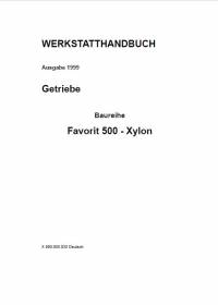 repair manual Fendt Tractor Favorit 500 - Xylon Repair Manual PDF