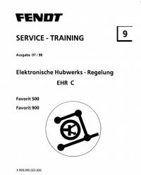 repair manual Fendt Tractor EHR C Favorit 500, 900 Service Training Manual PDF
