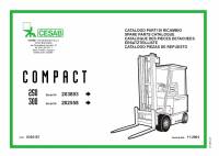 spare parts catalog Cesab Forklifts Compact 250, 300 Spare Parts Catalog PDF