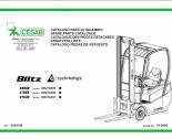 spare parts catalog Cesab Forklifts Blitz 100, 130, 150 Spare Parts Catalog PDF