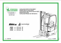 spare parts catalog Cesab Forklifts Blitz 100, 130, 150 Spare Parts Catalog PDF