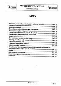 repair manual Cesab Forklifts BIT 800-1000 Workshop Manual PDF