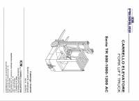 spare parts catalog Cesab Forklifts TR 800-1000-1200 AC Series Spare Parts Catalog PDF