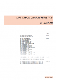 repair manual Manitou Lift Truck MLT845-120 LSU/MLT940L-120 LSU Série 3-E2 Repair Manual PDF