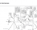 repair manual Peterbilt Main Cab Harness Schematics Manual
