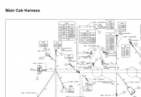 repair manual Peterbilt Main Cab Harness Schematics Manual