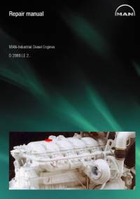 repair manual Man Industrial Diesel Engines D 2866 LE 201 Repair Manual PDF