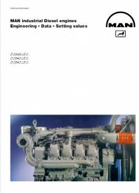 repair manual Man Industrial Diesel Engines Engineering Data Setting Values PDF