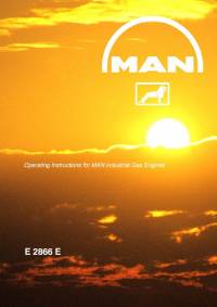 repair manual Man Industrial Gas Engines E 2866 E Operating Instructions PDF