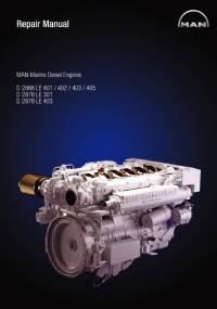 repair manual Man Marine Diesel Engines D 2866 LE, D 2876 LE Repair Manual PDF