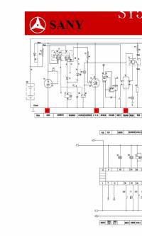 repair manual Sany Crawler Hydraulic Excavator SY55-95C Electrical Schematics PDF