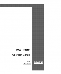 repair manual Case 1090 Tractor Set of PDF Operators Manuals
