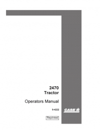 repair manual Case 2470 Tractor PDF Set of Operator Manuals