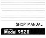 repair manual Kawasaki 95ZII Shovel Loader Set of Shop Manual PDF