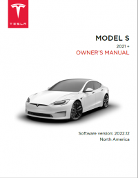 repair manual Tesla Model S (2021+) Software version- 2022.12 North America Owners Manual PDF