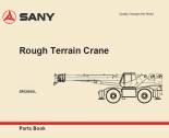 spare parts catalog Sany Rough Terrain Crane SRC600L Parts Book PDF
