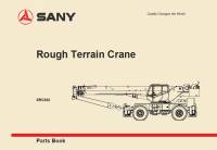 spare parts catalog Sany Rough Terrain Crane SRC840 Parts Book PDF