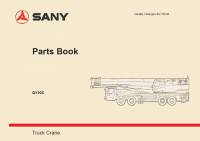 spare parts catalog Sany Truck Crane QY50C Parts Book PDF