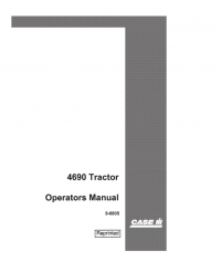 repair manual Case 4690 Tractor PDF Operator’s Manual