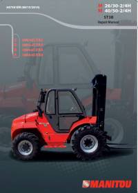 repair manual Manitou Forklifts M 26/30-2/4H, M 40/50-2/4H ST3B Repair Manual PDF