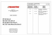 spare parts catalog Manitou MLT 523 Turbo, Mono-Ultra, Turbo Mono-Ultra Series Parts Catalog PDF