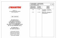 spare parts catalog Manitou MLT 629, 633, 730, 732, 932 Turbo, LS Turbo/Powershift Series Parts Catalog PDF