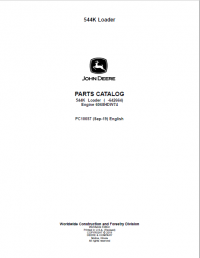 spare parts catalog John Deere 544K Loader Parts Catalog PDF