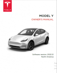 repair manual Tesla Model Y Owners Manual PDF